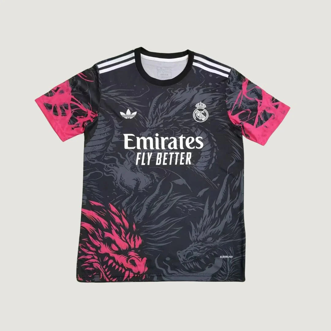 REAL MADRID - MAILLOT CONCEPT 25/26 - NOIR, ROUGE